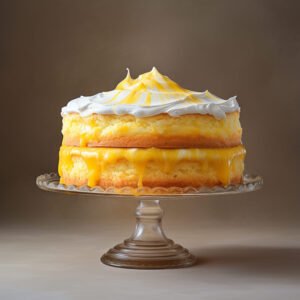 🍍 Vegan Pineapple Fresh Cream Cake